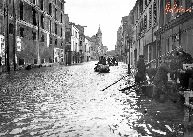 Разное - Наводнение в Париже.