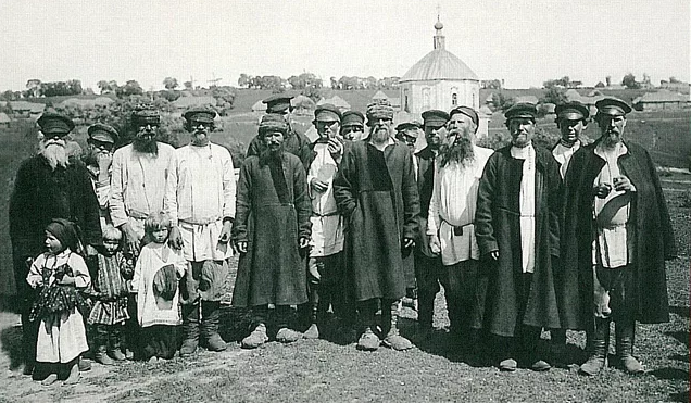 Разное - Русские крестьяне в конце 19-го века.