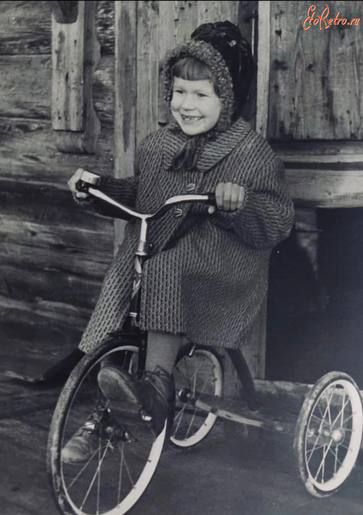 Разное - С трёхколёсным другом.