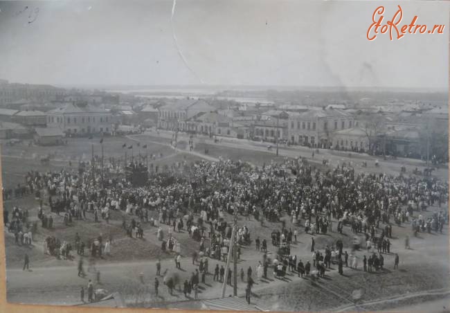 Балашов - Митинг на площади Свободы