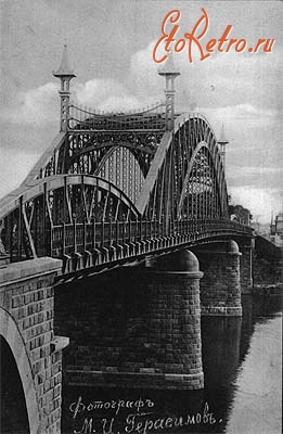 Псков - Ольгинский мост через реку Великую