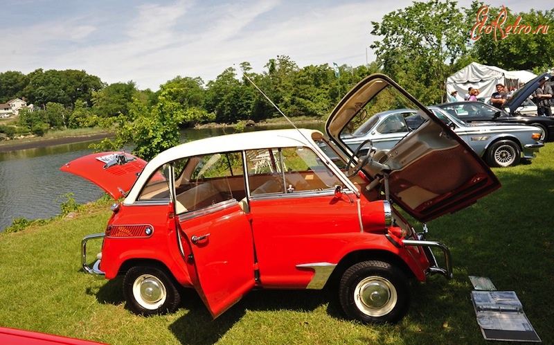 Ретро автомобили - BMW Isetta – эксклюзивный миниавтомобиль послевоенной эпохи