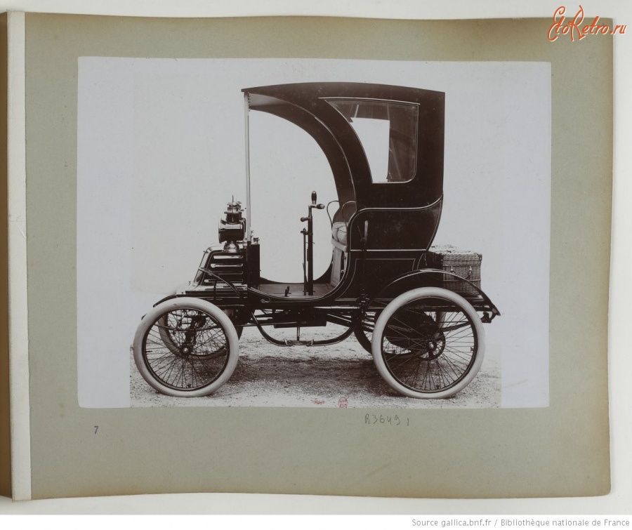 Ретро автомобили - Автомобили. Парижская выставка, 1901