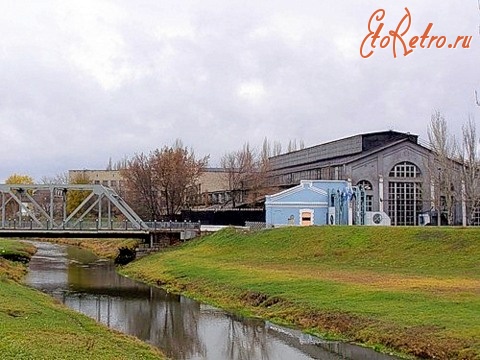 Луганск - р.Лугань у завода им.ОР.