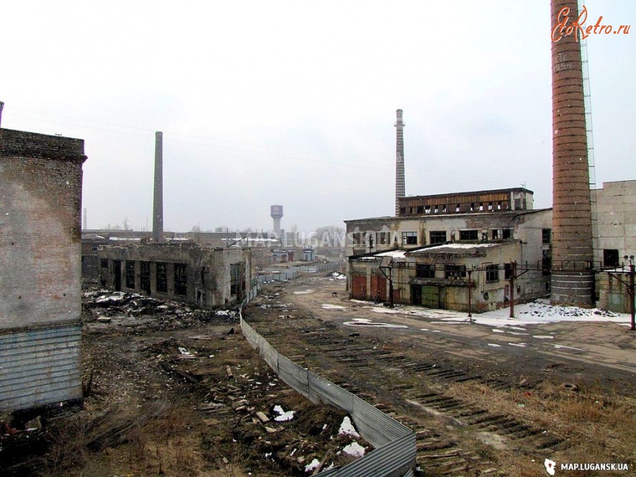 Луганск - Остатки завода им.Артёма.