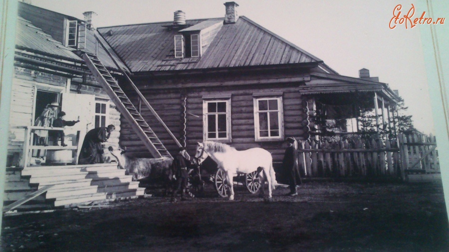 Серов - Наш дом в Филькино , лето 1897