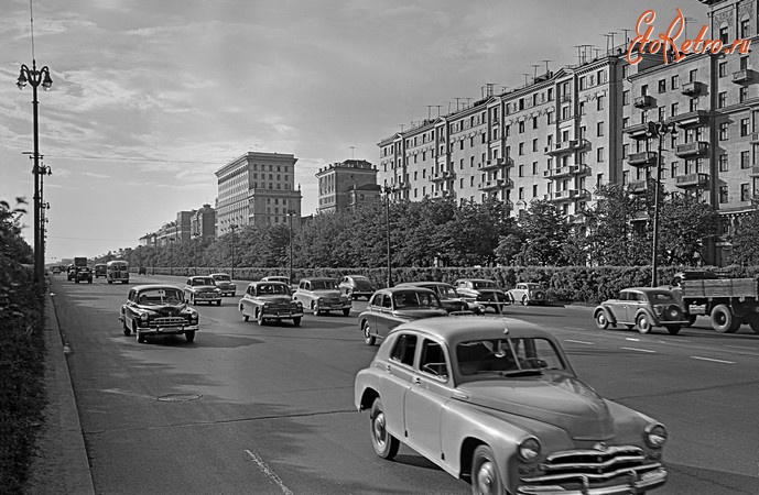 Россия - Москва,Ленинградский проспект.