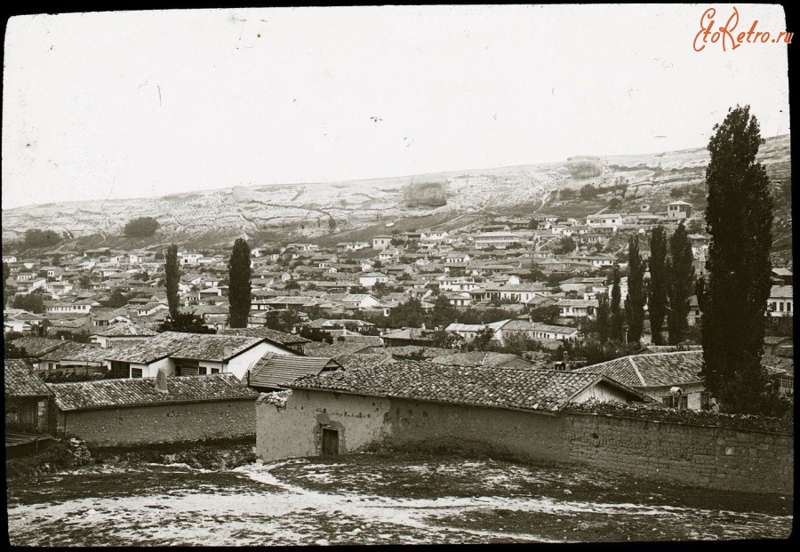 Россия - Панорама Бахчисарая в начале 20 века