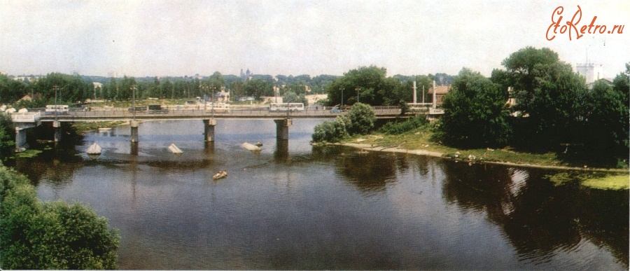 Сумы - Харьковский мост через реку Псёл