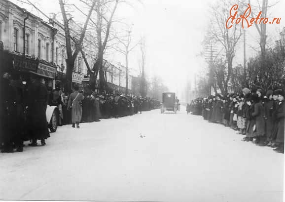 Полтава - Посещение Полтавы Николаем II28.01.1915г.