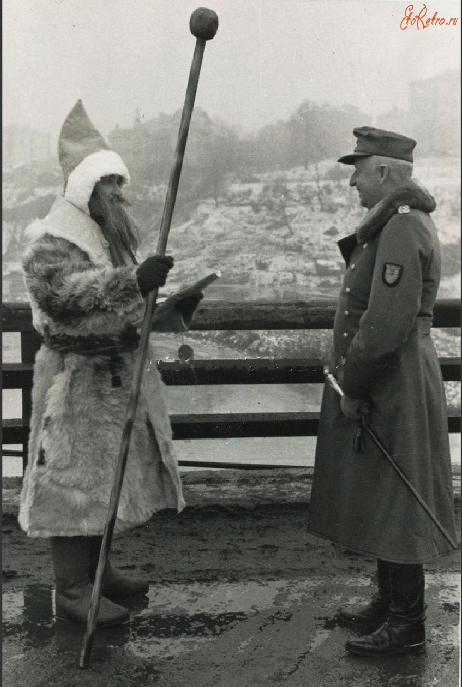 Винница - Празднование сочельника Рождества 24 декабря 1943 год в штаб-квартире группы армий «Юг» (4 ТА, 8 А, 1 ТА) на Пятничанском мосту в Виннице