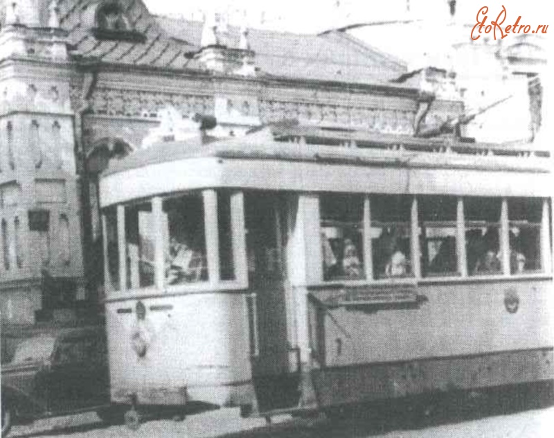 Житомир - Трамвай на улица Б.Бердичевская.
