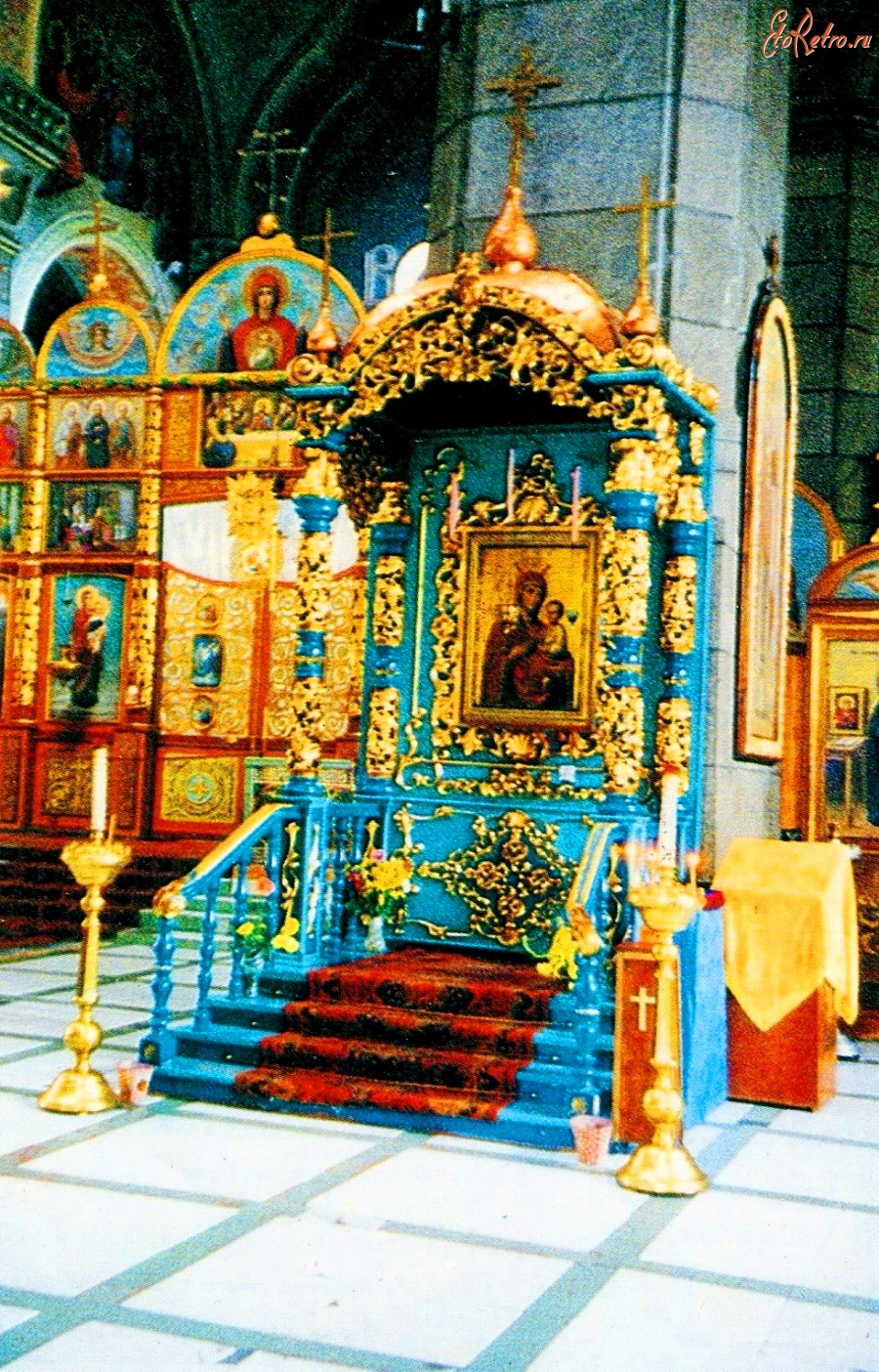 Житомир - Внутренний интерьер  Преображенского кафедрального собора.