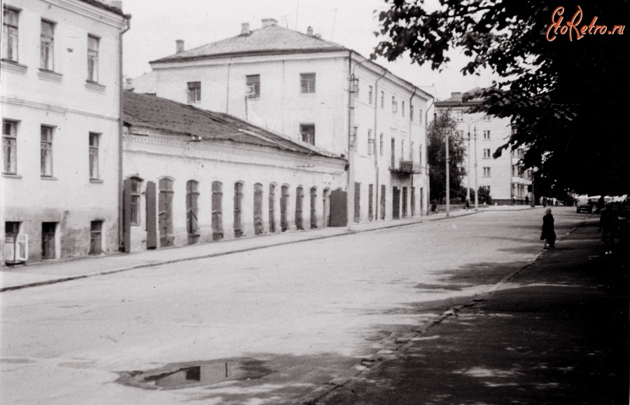 Житомир - Улица Комарова (ныне Кафедральная)