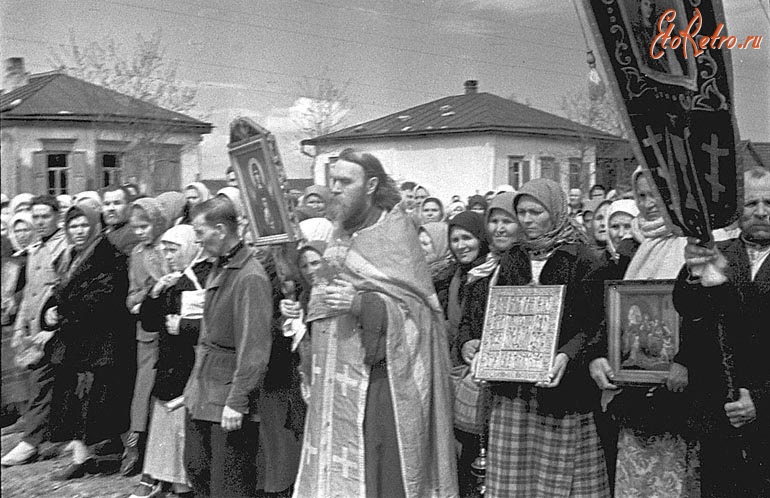 Новоалександровск - Крестный ход по случаю Дня Победы в станице Ново-Александровской