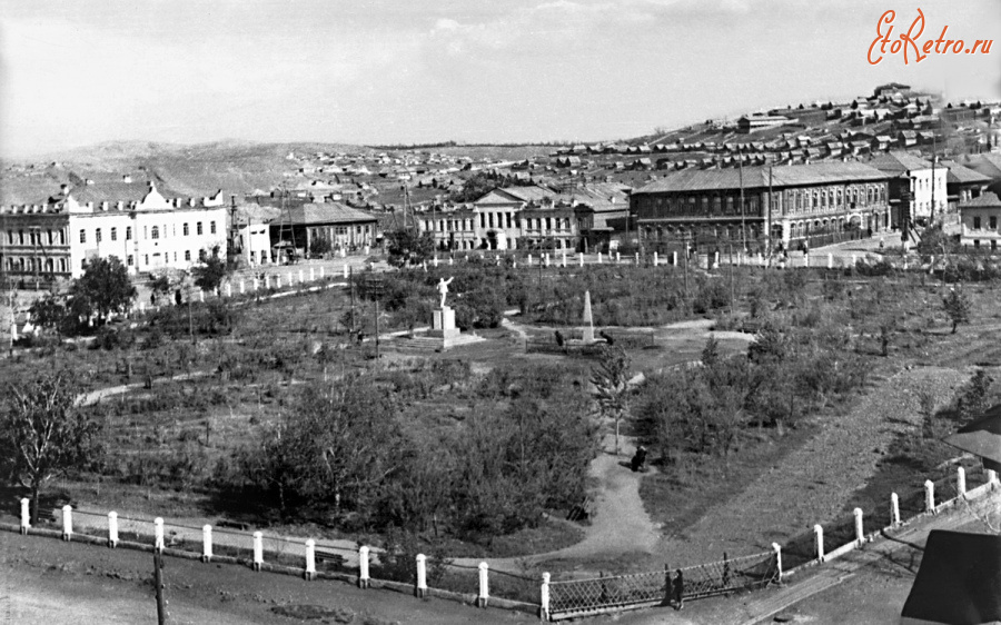 Сатка - Сквер Победы в Сатке.