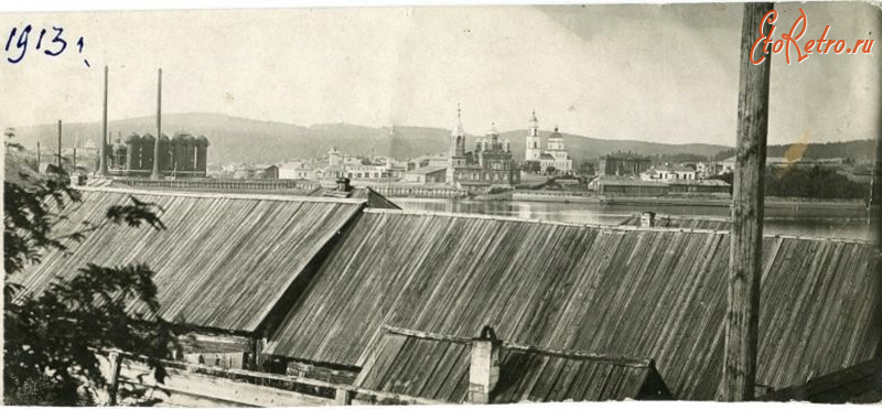 Сатка - Панорама города.