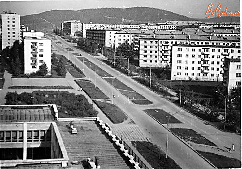 Сатка - Улица Солнечная.