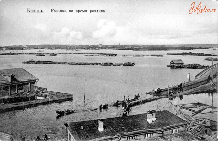 Казань - Казанка во время разлива