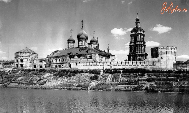 Москва - Общий вид, Новоспасский монастырь