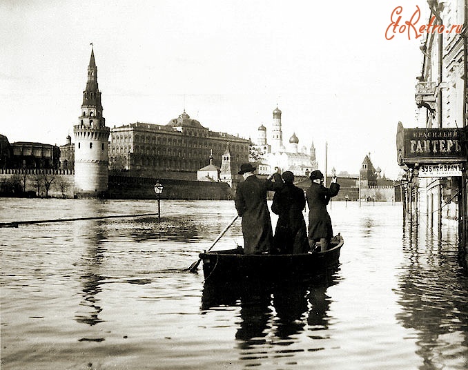 Москва - Наводнение в Москве