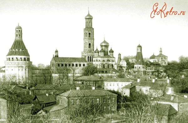 Москва - Симонов монастырь.