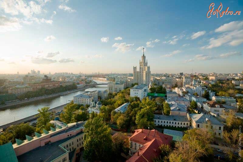 Москва - Район старой застройки в центре Москвы