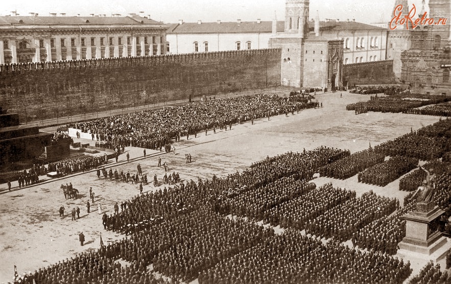 Москва - Красная площадь. 1 мая. Россия,  Москва,  ЦАО,  Тверской район