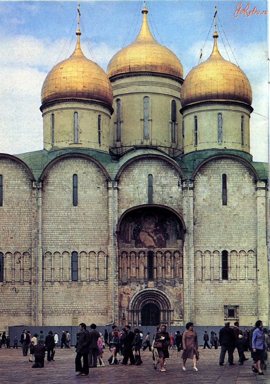 Успенский собор в москве фото внутри