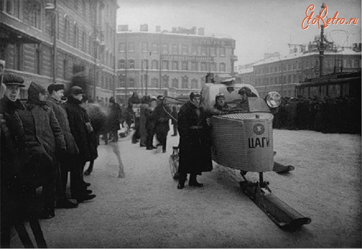 Москва - Ударим автопробегом по бездорожью и разгильдяйству!- 1927 г.