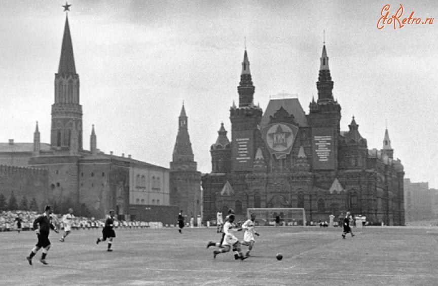 Москва - Футбол на Красной Площади