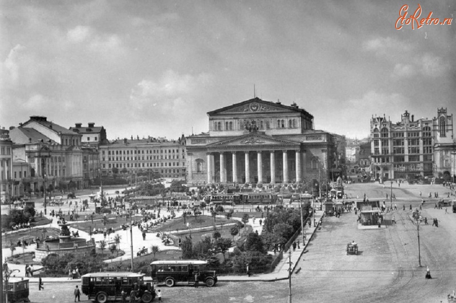 Москва - Большой театр  1930-е гг.