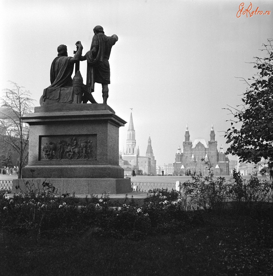 Москва - Памятник Минину и Пожарскому Россия , Москва , ЦАО , Тверской район