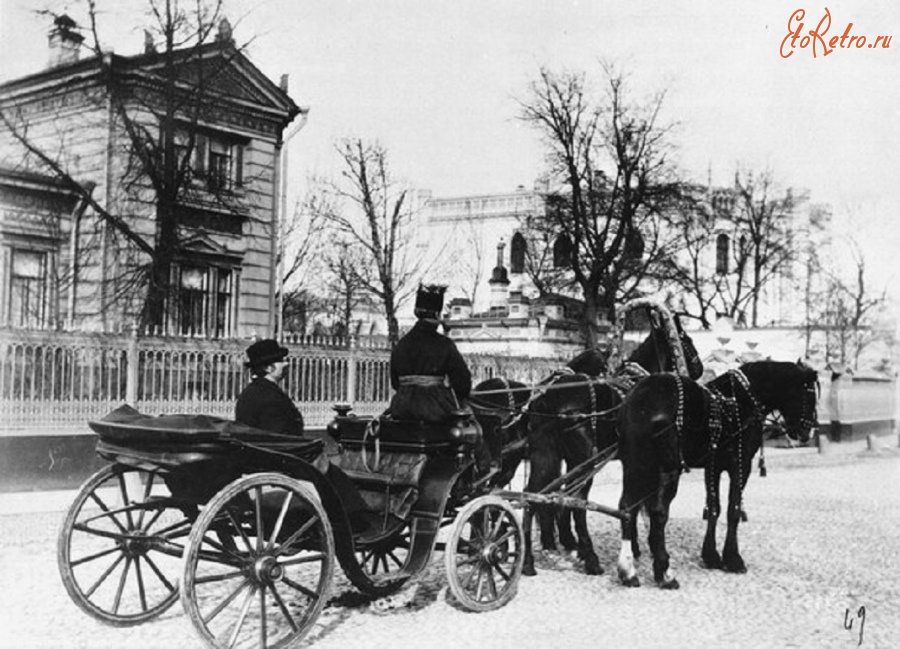 Москва - Спиридоновка.1900 год.