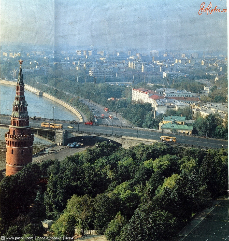 Москва - Круговая панорама Москвы 1980—1990, Россия, Москва,