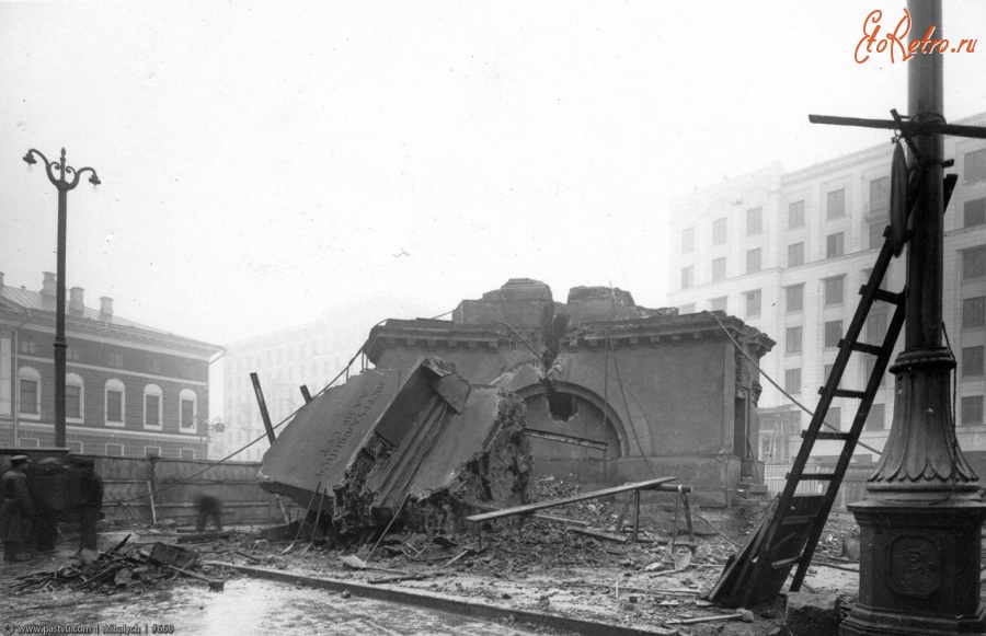 Москва - Советская площадь 1941, Россия, Москва,