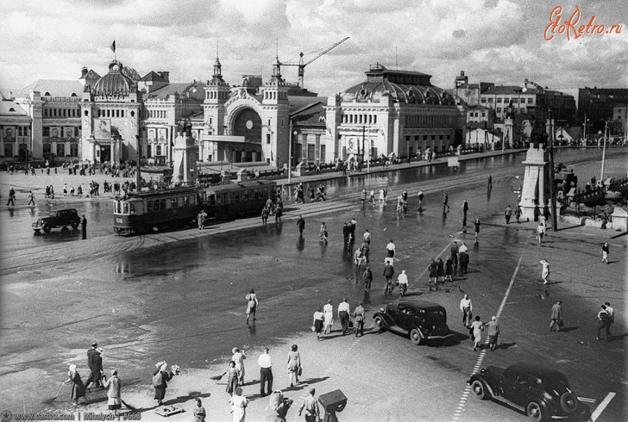 Москва - Площадь Белорусского вокзала 1938—1939, Россия, Москва,