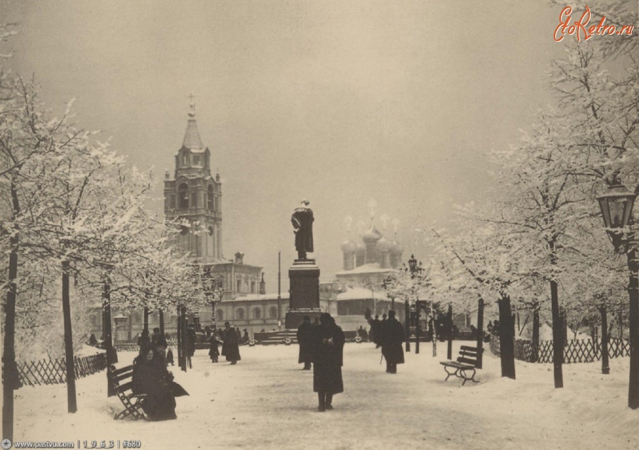 Москва - Страстная площадь 1900—1910, Россия, Москва,