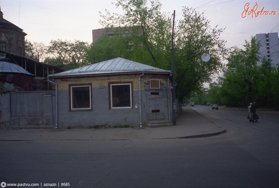 Москва - Тихвинская улица, так называемая 1995, Россия, Москва,