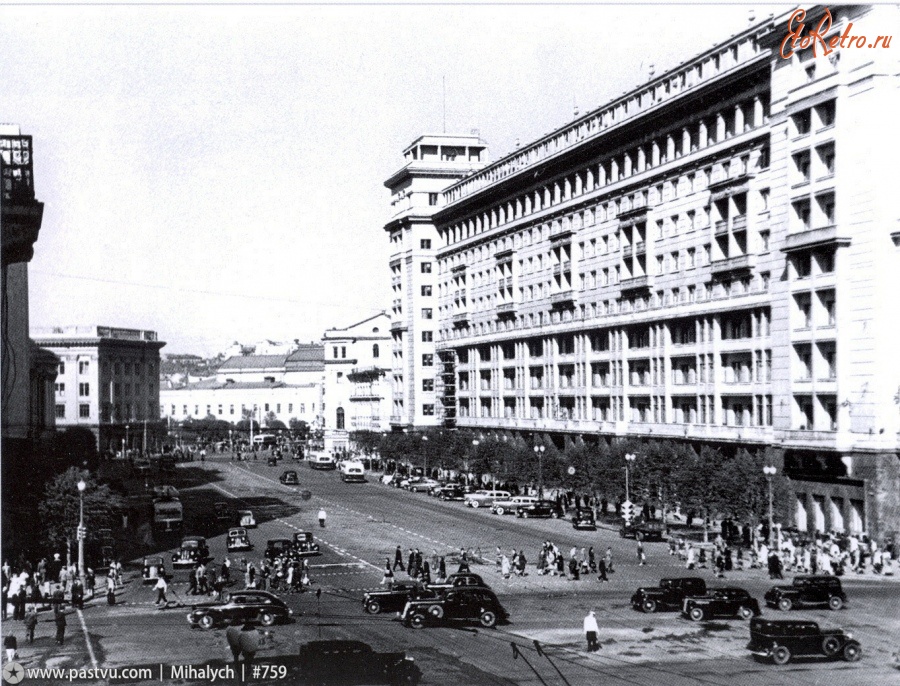 Москва - Охотный Ряд 1947—1949, Россия, Москва,