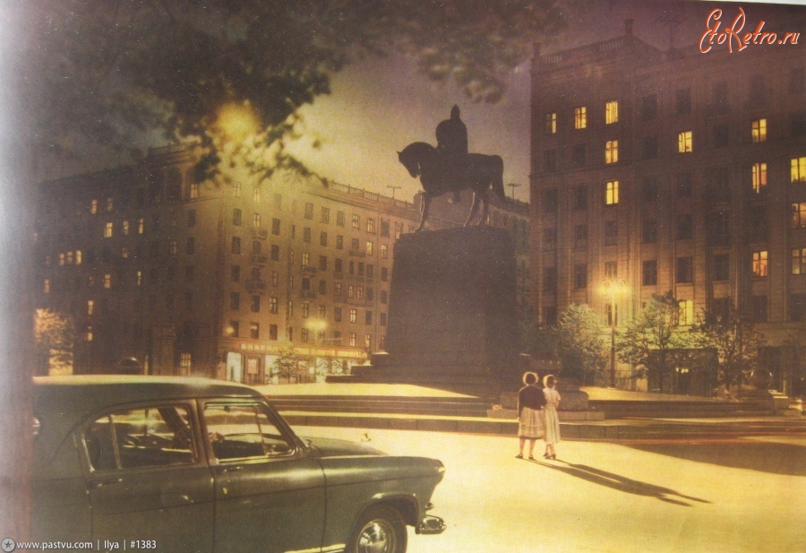 Москва - Советская площадь 1960—1970, Россия, Москва,