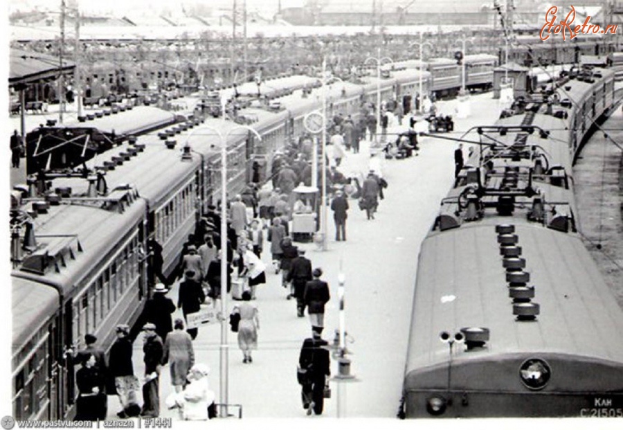 Москва - Белорусский вокзал 1956, Россия, Москва,