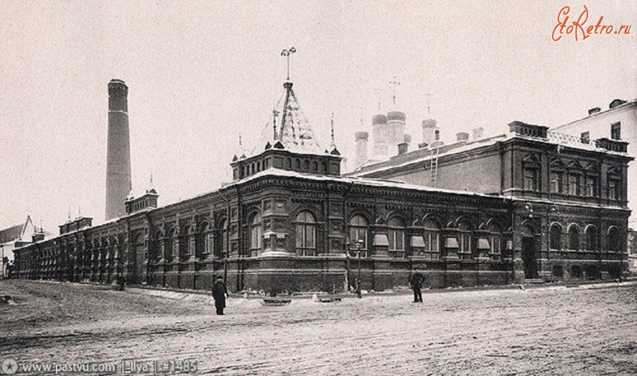 Москва - Первая электростанция Общества электрического освещения в Москве 1903, Россия, Москва,