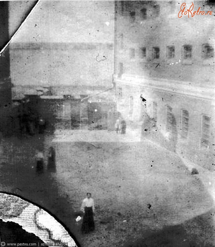 Москва - Двор Бутырской тюрьмы 1906, Россия, Москва,