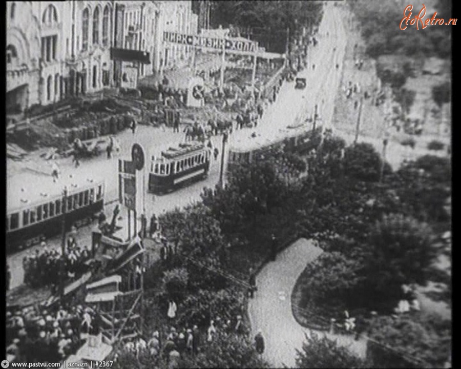 Москва - Большая Садовая. Площадь Старых Триумфальных ворот 1925—1930, Россия, Москва,