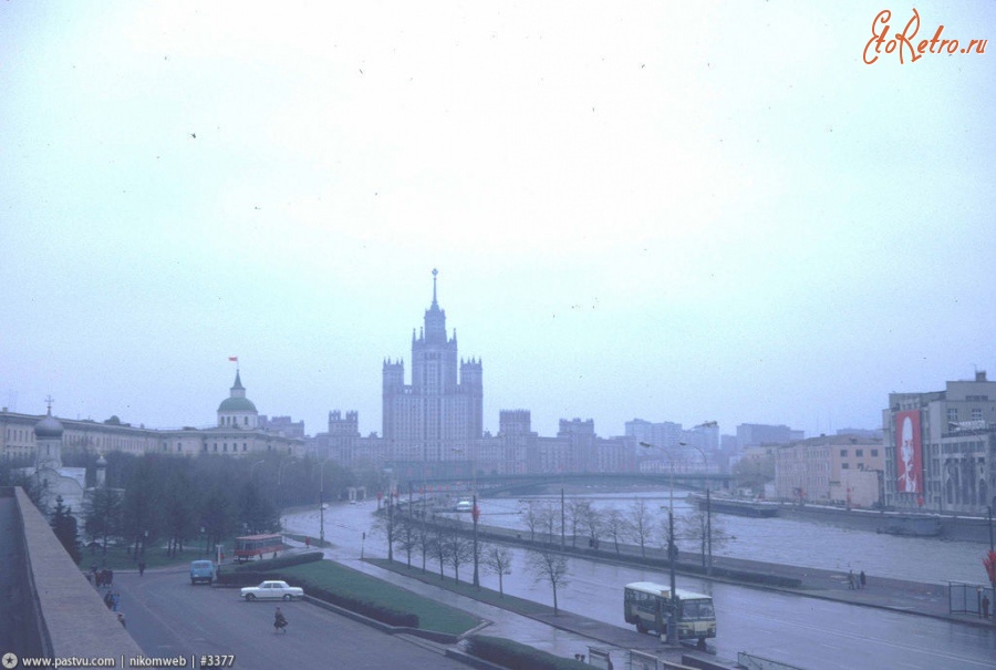 Москва - Москворецкая набережная 1 мая 1982, Россия, Москва,