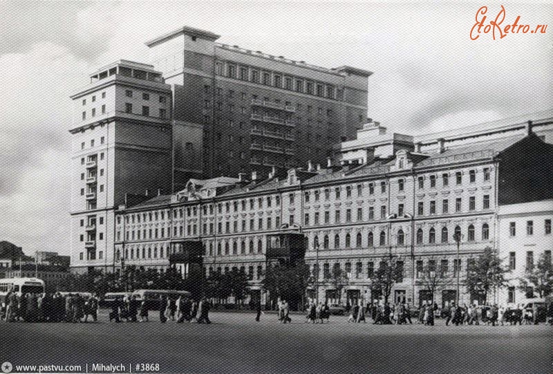 Москва - Гостиница «Гранд Отель» 1956, Россия, Москва,