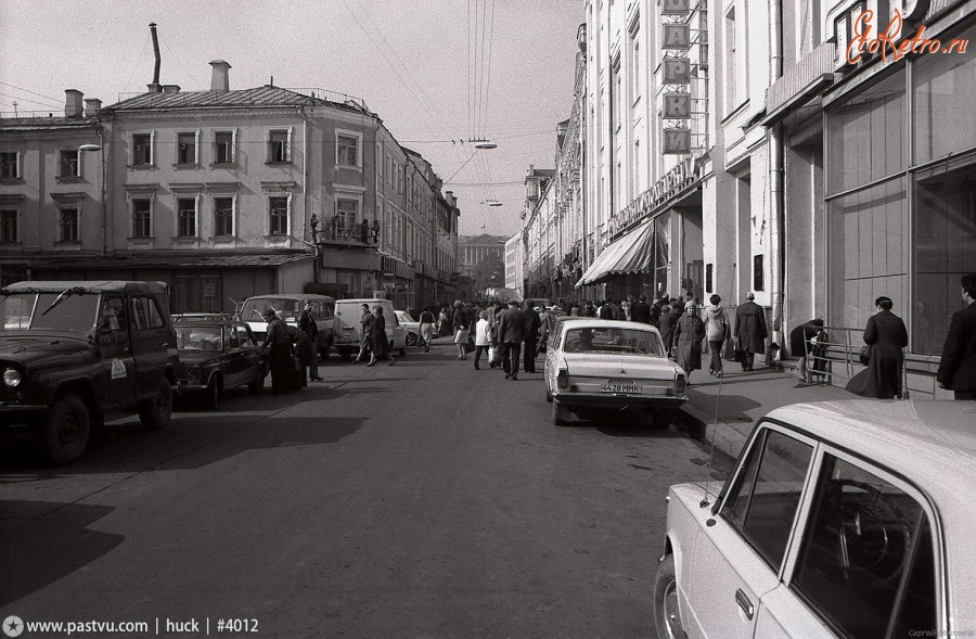 Москва - Столешников переулок 1981—1983, Россия, Москва,