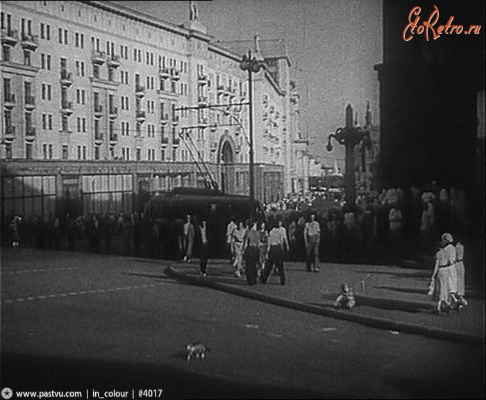 Москва - «Подкидыш»: улица Горького 1939, Россия, Москва,