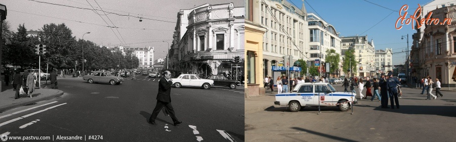 Москва - Петровка у Кузнецкого 1982, Россия, Москва,